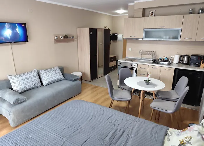 апартамент-студио в банско-разлог,aspen Golf- C206 Apartment Bansko
